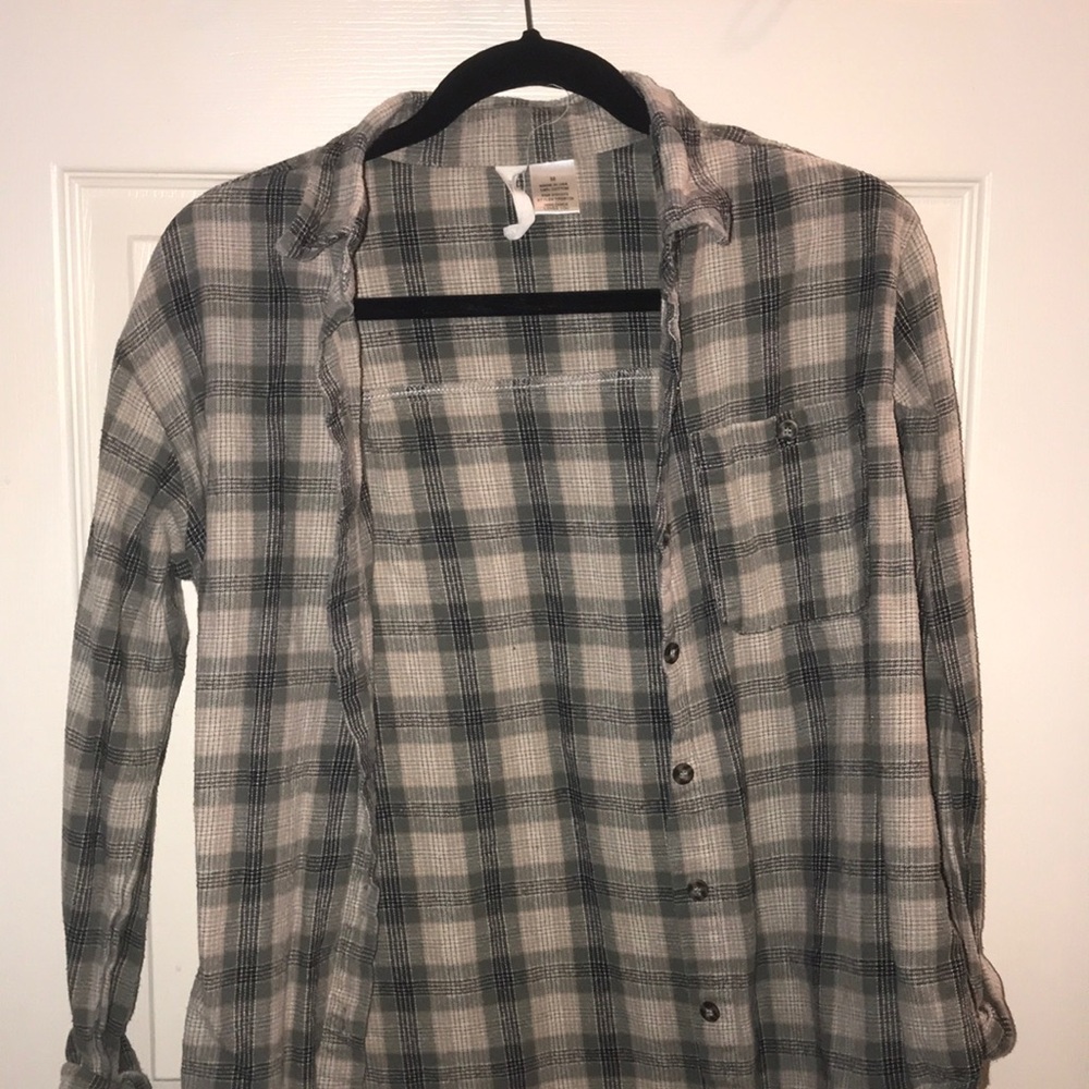 Green Nordstrom Flannel